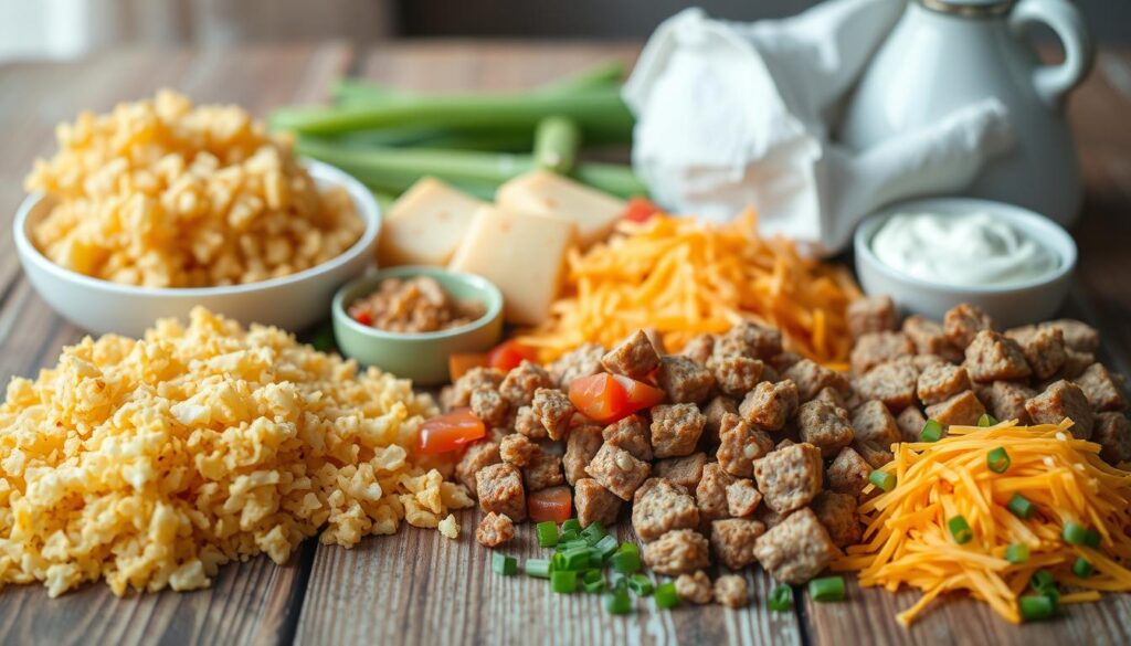 breakfast casserole ingredients