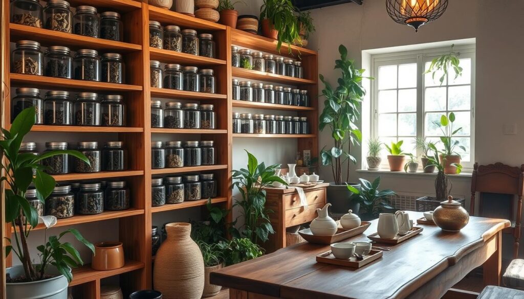 tea storage environment